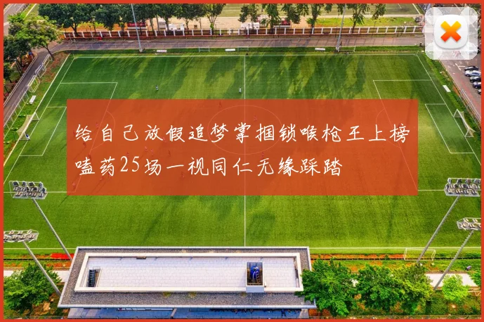 给自己放假追梦掌掴锁喉枪王上榜嗑药25场一视同仁无缘踩踏