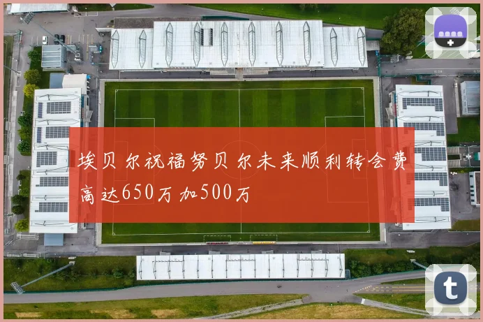 埃贝尔祝福努贝尔未来顺利转会费高达650万加500万